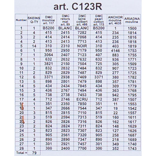 ORCHİDEA 50 x 70 cm Saçları Taranan Kadın Baskılı Goblen C123R