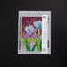 ORCHİDEA 18x24 cm Bahar Süsen Çiçeği Baskılı Goblen 2595F