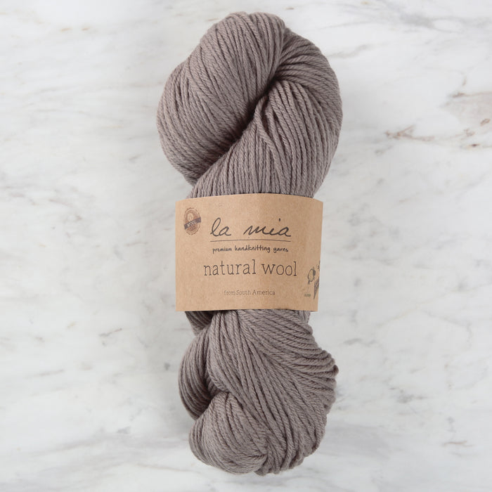 La Mia Natural Wool Kahverengi El Örgü İpi - H6 L006