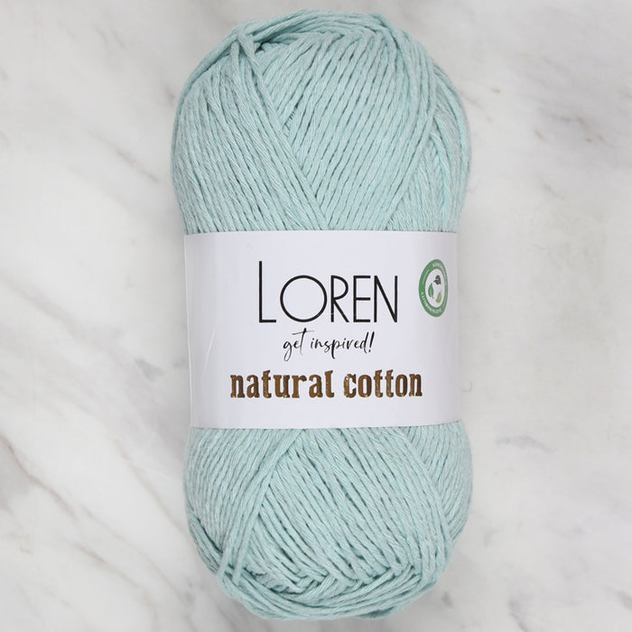 Loren Natural Cotton Cam Göbeği El Örgü İpi - R087