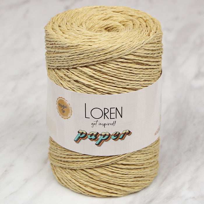 Loren Paper Bej Kağıt İpi - RH01