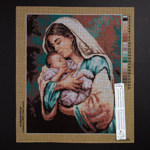 ORCHİDEA 40 x 50 cm Anne ve Bebeği Baskılı Goblen  80003M