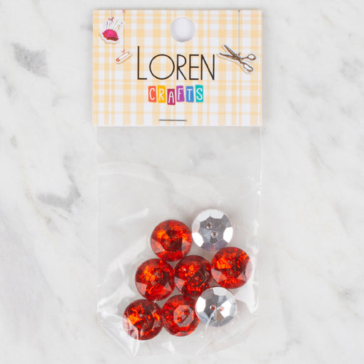 Loren Crafts 8'li Düğme - 222