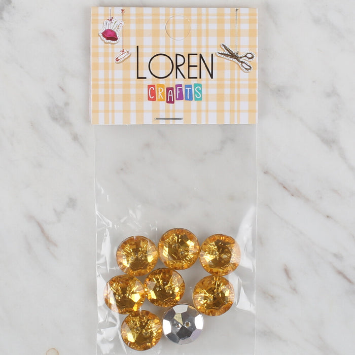 Loren Crafts 8'li Düğme - 224