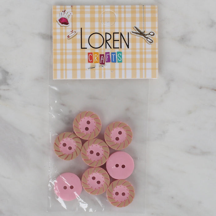 Loren Crafts 8'li pembe - 352