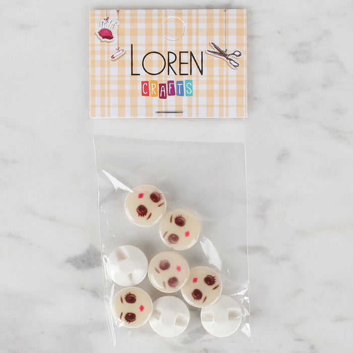 Loren Crafts 8'li Düğme - 678