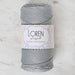 Loren Polyester Soft Macrame Açık Gri El Örgü İpi - LM036