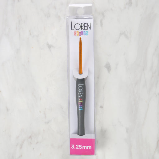 Loren Crafts Altın Uçlu Yumuşak Saplı Yün Tığ LRN - 041 3,25 mm