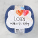 Loren Natural Baby Kot Mavisi El Örgü İpi - R101