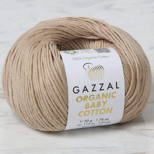 Gazzal Organic Baby Cotton Bej Bebek Yünü - 441