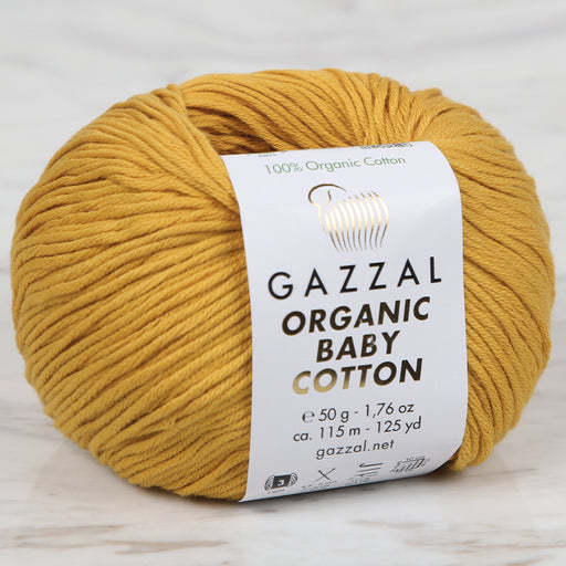 Gazzal Organic Baby Cotton Hardal Bebek Yünü - 447