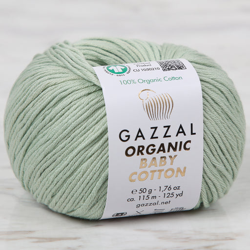 Gazzal Organic Baby Cotton Yeşil Bebek Yünü - 448