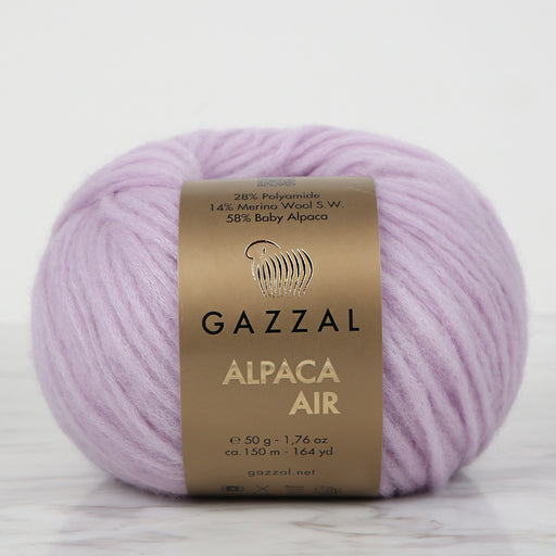 Gazzal Alpaca Air Lila El Örgü İpi - C:103