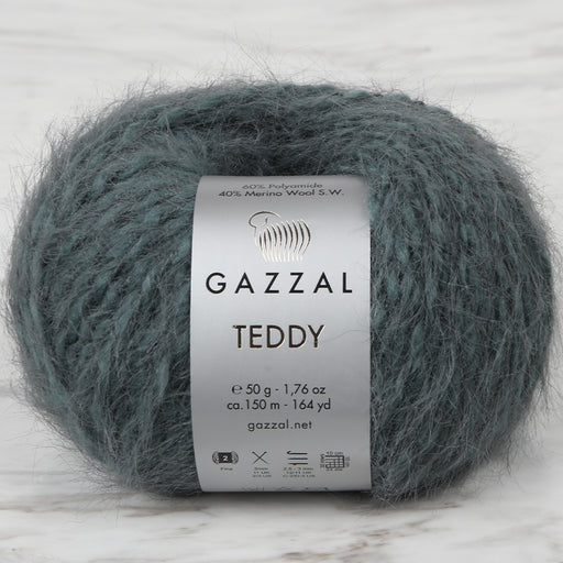 Gazzal Teddy Yeşil El Örgü İpi - 6560