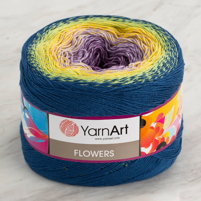 Yarnart Flowers Ebruli 250gr El Örgü İpi - 257