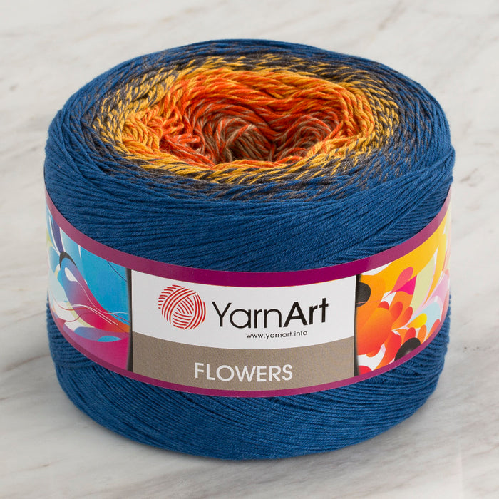 Yarnart Flowers Ebruli 250gr El Örgü İpi - 258