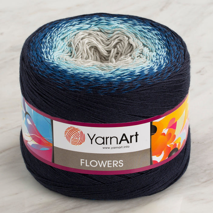 Yarnart Flowers Ebruli 250gr El Örgü İpi - 261