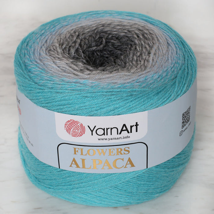 Yarnart Flowers Alpaca Ebruli 250gr El Örgü İpi - 412