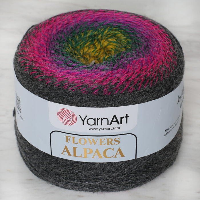 Yarnart Flowers Alpaca Ebruli 250gr El Örgü İpi - 423