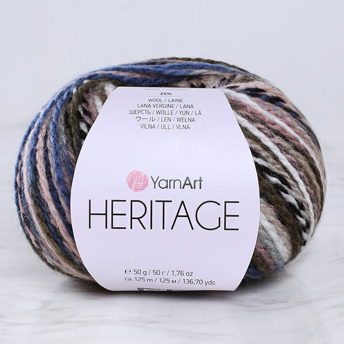 Yarnart HERITAGE Ebruli El Örgü ipi - 341