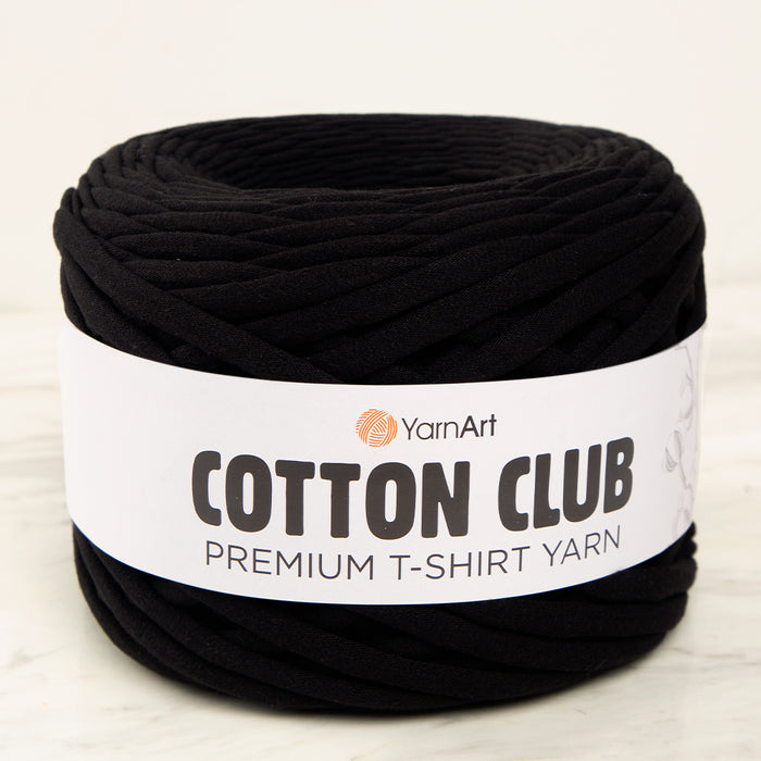 Yarnart COTTON CLUB Siyah Penye İpi - 7300