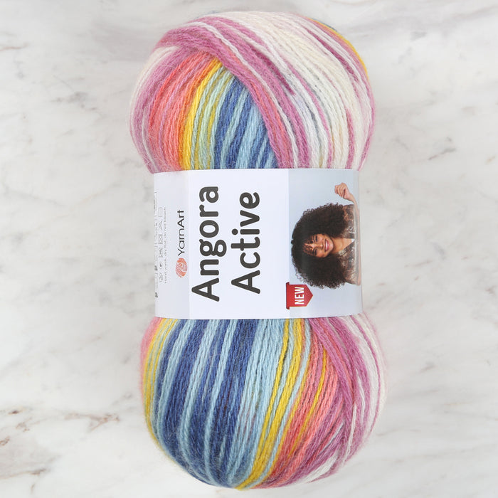 YarnArt Angora Active Ebruli El Örgü İpi - 858