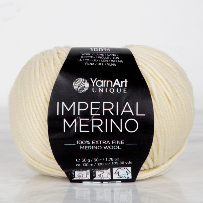 YarnArt IMPERIAL MERINO Sarı El Örgü İpi - 3304