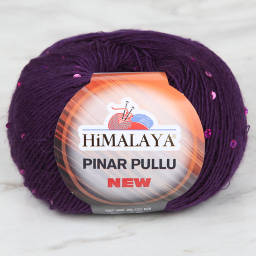 Himalaya Pınar Pullu Mor El Örgü İpi - 61204