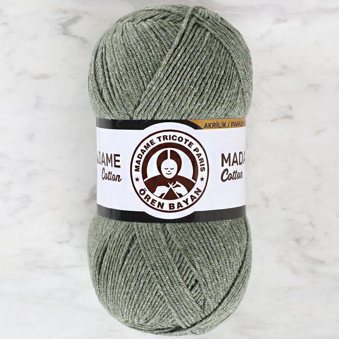 Örenbayan Madame Cotton Yeşil El Örgü İpliği - 054