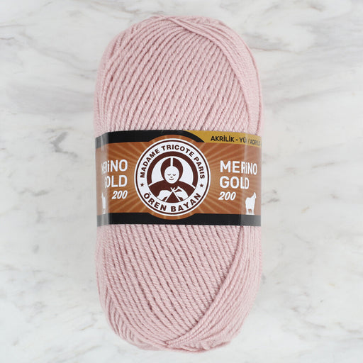 ÖrenBayan Merino Gold 200 Pudra El Örgü İpi - 200-124