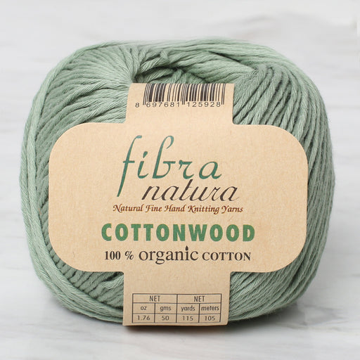 Fibra natura cottonwood Yeşil El Örgü İpi - 41112