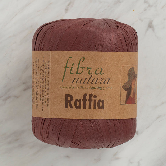 Fibra Natura Raffia 40gr Kahverengi Kağıt İp - 116-03