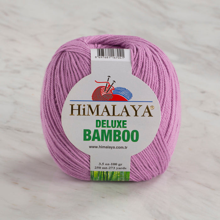 Himalaya Deluxe Bamboo Mor El Örgü İpi 124-12