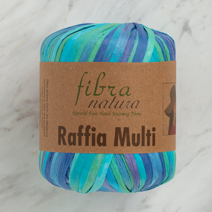 Fibra Natura Raffia Multi 35gr Ebruli Kağıt İp - 117-11