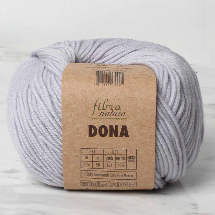 Fibra Natura Dona Açık Gri El Örgü İpi - 106-35