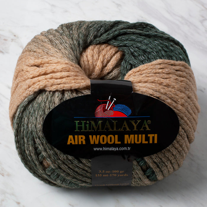 Himalaya Air Wool Multi Ebruli El Örgü İpi - 76128