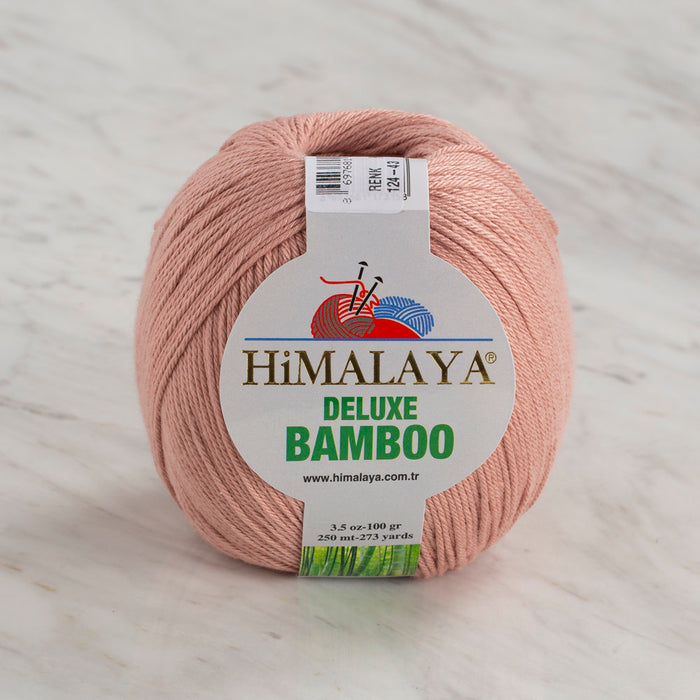 Himalaya Deluxe Bamboo Pembe El Örgü İpi 124-43