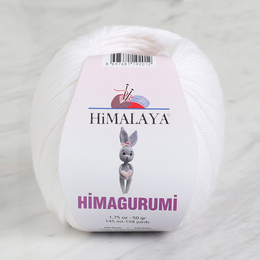 Himalaya Himagurumi Beyaz 50 Gr El Örgü İpi - 30101