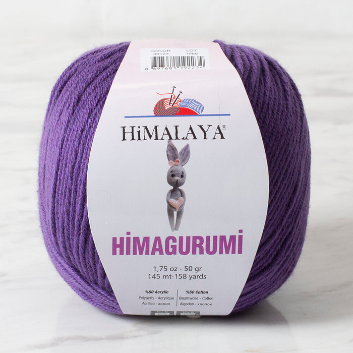 Himalaya Himagurumi Mor 50 Gr El Örgü İpi - 30123