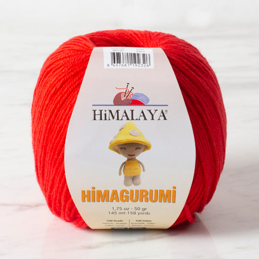 Himalaya Himagurumi Kırmızı 50 Gr El Örgü İpi - 30132