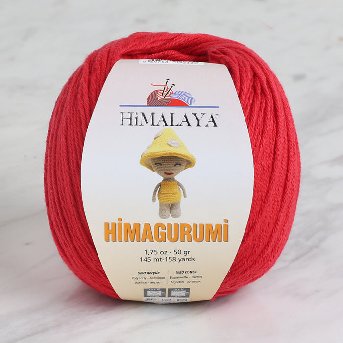 Himalaya Himagurumi Kırmızı 50 Gr El Örgü İpi - 30133