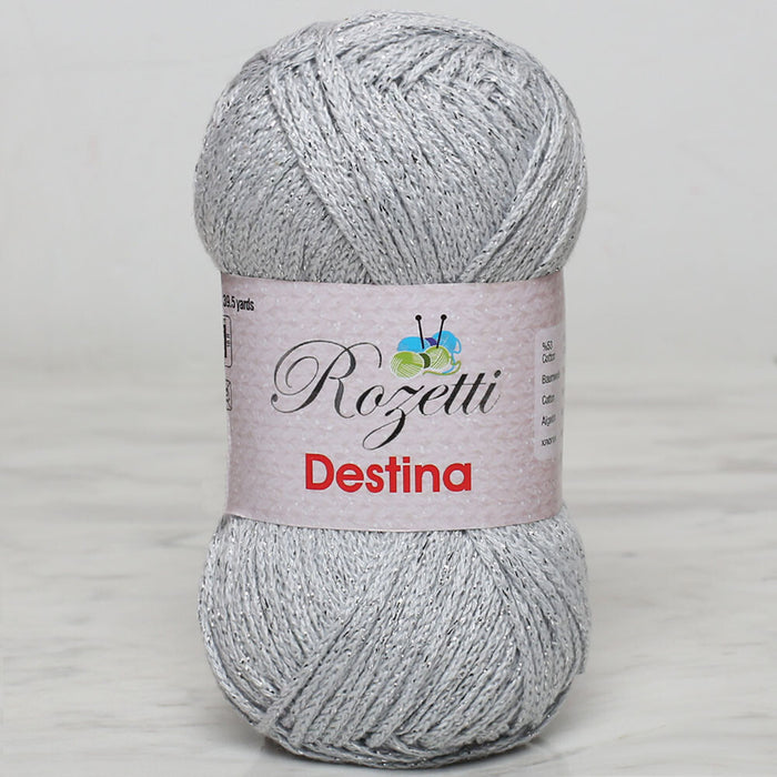 Rozetti Destina 50 gr Açık Gri El Örgü İpi - 45017