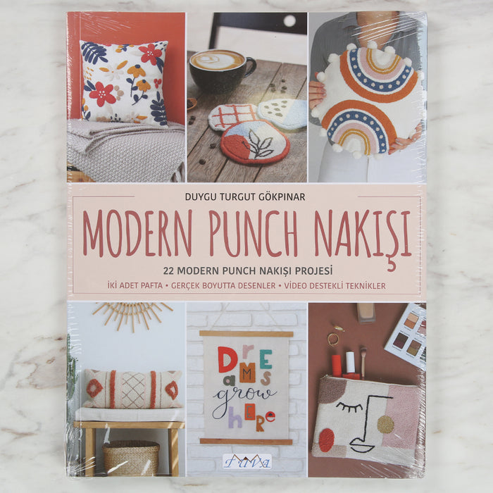 Tuva Modern Punch Nakışı Kitabı - 6870