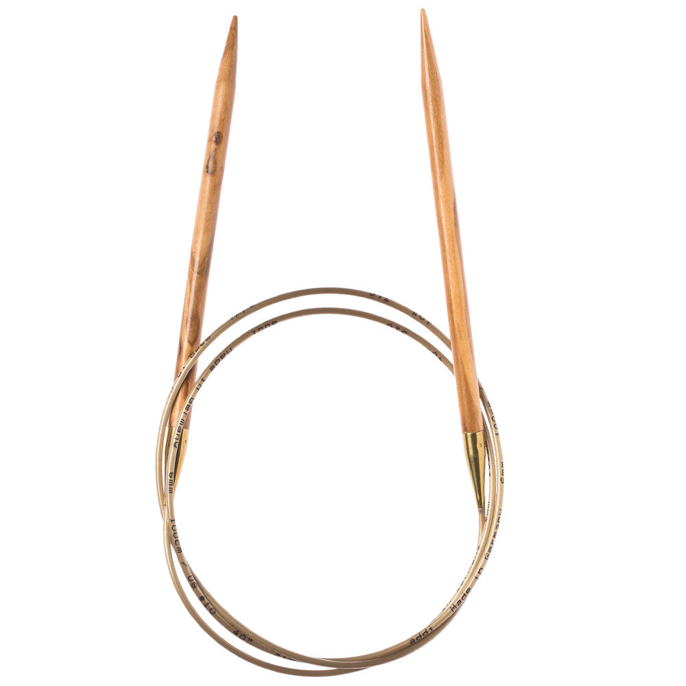 Addi Olive Wood 4.5mm 60cm Circular Knitting Needles - 575-7