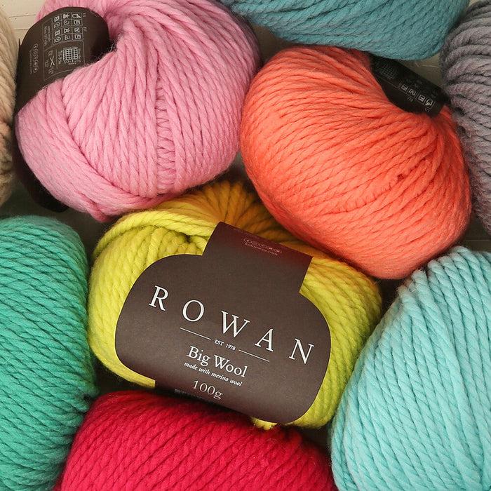 Rowan Big Wool Petrol Yeşili El Örgü İpi - 00087