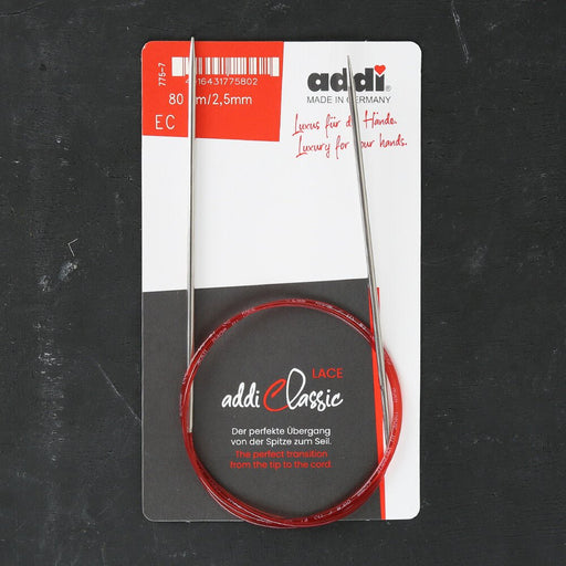 Addi 2.5mm 80cm Misinalı Dantel Şişi - 775-7 - Hobium