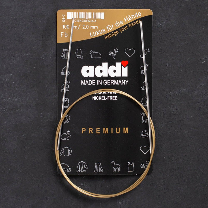 Addi 2mm 100cm Klasik Misinalı Şiş- 105-7 - Hobium