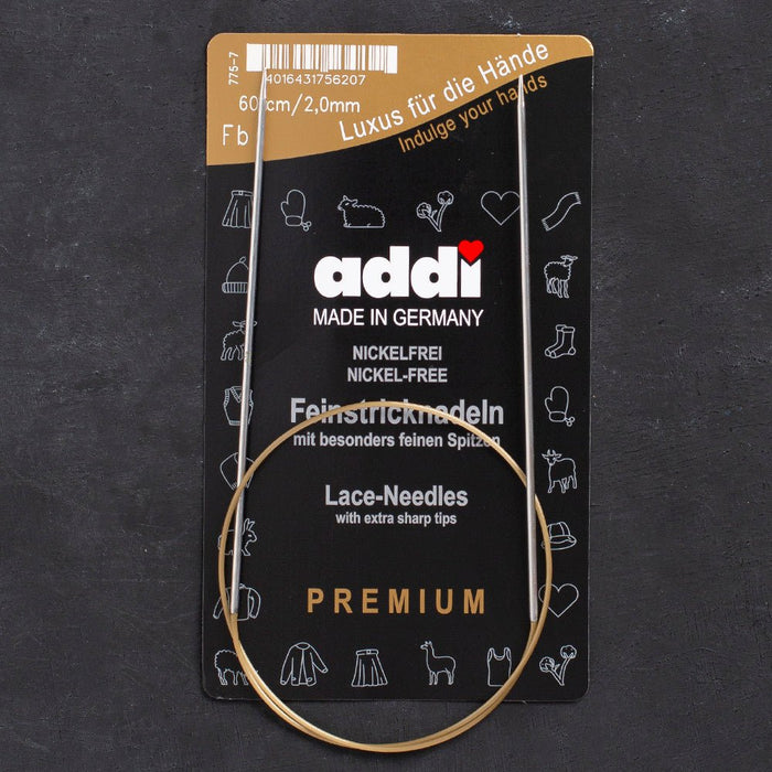 Addi 2mm 60cm Misinalı Dantel Şişi - 775-7 - Hobium