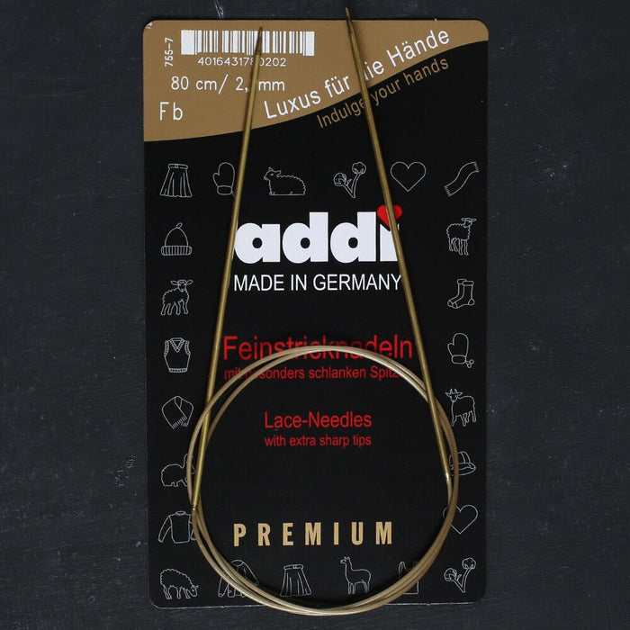 Addi 2mm 80cm Klasik Misinalı Dantel Şişi - 755-7 - Hobium