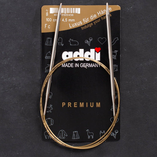 Addi 4,5mm 100cm Klasik Misinalı Şiş- 105-7 - Hobium